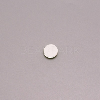 Glass Cabochons GGLA-WH0001-10F-1