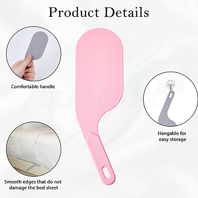6Pcs 3 Colors PP Plastic Mattress Raiser AJEW-DC0002-08-1