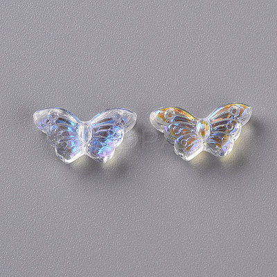 Transparent Glass Beads GLAA-S190-018B-02-1