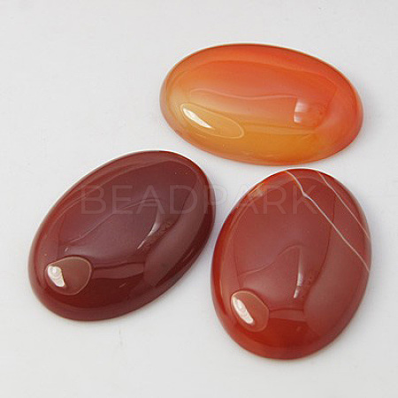 Natural Gemstone Cabochons X-G-G082-18x25x7mm-1-1