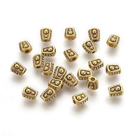 Tibetan Style Alloy Beads GLF0332Y-NF-1