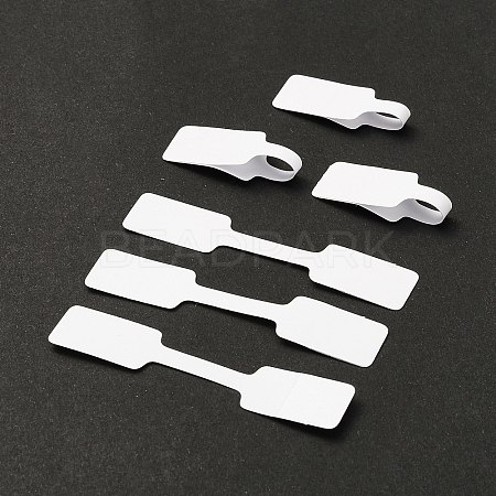 Rectangle Jewelry Display Sticker Self-adhesive Paper X-TOOL-WH0039-03-1