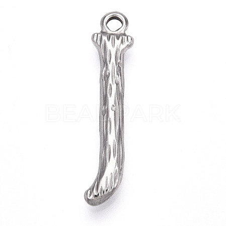 304 Stainless Steel Pendants STAS-N117-01P-J-1