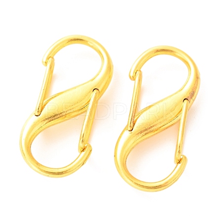 Zinc Alloy DIY Bags Adjustable Clasps Accessories PALLOY-A068-06G-1