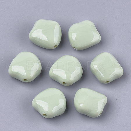 Acrylic Beads OACR-S029-058C-1