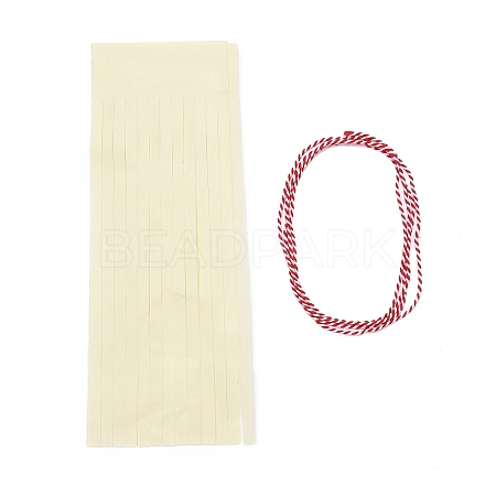 Paper Tassel Banner AJEW-WH0007-01K-1