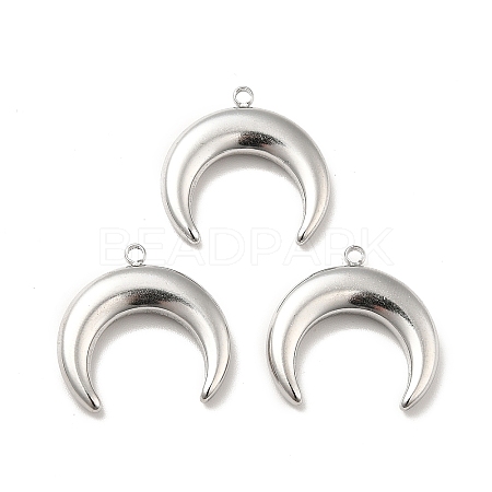 Non-Tarnish 304 Stainless Steel Pendants STAS-I197-018A-P-1