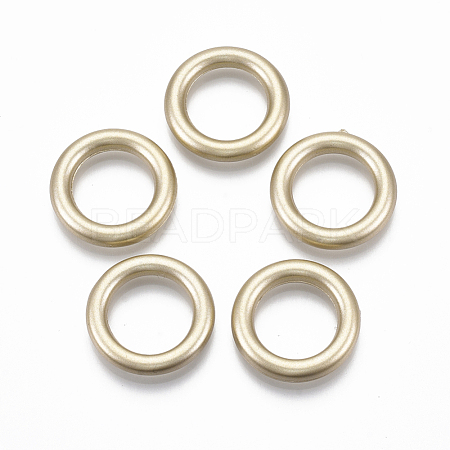 Spray Painted CCB Plastic Linking Rings CCB-R104-16A-02-1