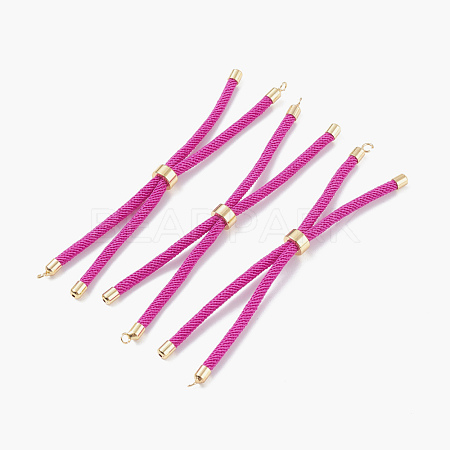 Nylon Twisted Cord Bracelet Making MAK-M025-114-1