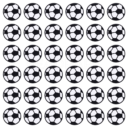 36Pcs Computerized Embroidery Cloth Iron on/Sew on Patches PATC-PH0001-80-1