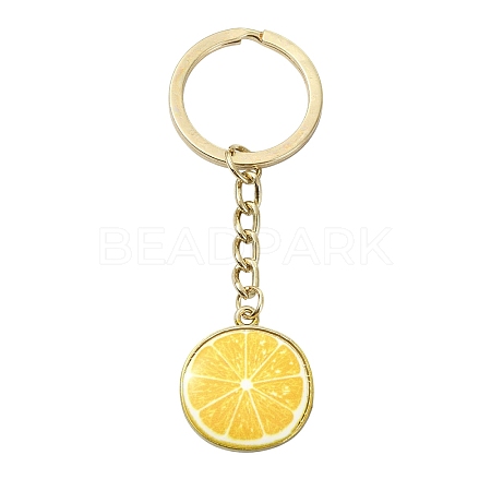 Alloy Enamel Keychains KEYC-YW00233-02-1