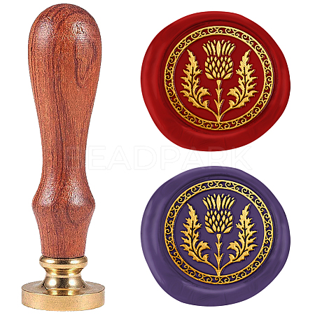 Wax Seal Stamp Set AJEW-WH0208-1186-1
