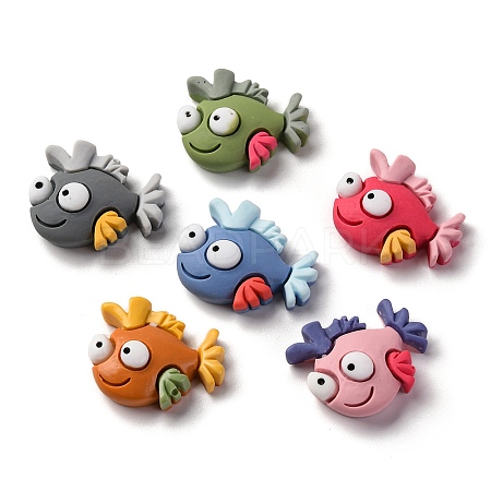 Marine Organism Theme Opaque Resin Decoden Cabochons RESI-S07-04A-1