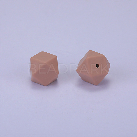 Hexagonal Silicone Beads SI-JX0019A-111-1