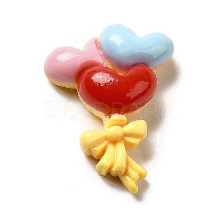Valentine's Day Theme Opaque Resin Decoden Cabochons RESI-G092-01E-1