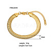 European Style 304 Stainless Steel Snake Chains Bracelet for Women LS-HM2215-2-1