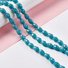 Faceted Glass Beads Strands GLAA-E037-01E-4
