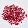 Glass Bugle Beads SEED-E001-12mm-165-2