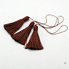 Nylon Thread Tassel Big Pendant Decorations NWIR-J005-07-1