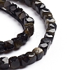 Natural Golden Sheen Obsidian Beads Strands G-E560-A11-4mm-3