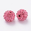 Pave Disco Ball Beads LS-RB-H258-10MM-209-2