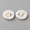 Natural Freshwater Shell Pendants SHEL-Q311-008D-2