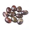 Natural Multi-Color Agate Flat Back Cabochons G-G741-22x30mm-08-2