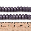 Opaque Spray Painted Glass Beads X-GLAA-ZX008-8mm-18S-4