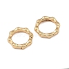 SHEGRACE Brass Spring Gate Ring XGRQ58951-757G-2