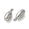 304 Stainless Steel Pendants STAS-U037-14P-2