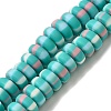 Polymer Clay Beads Strands CLAY-H006-02G-1