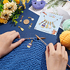 Tableware Theme Pendant Stitch Markers HJEW-AB00373-3
