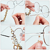 Eyeglasses Chains AJEW-NB0002-03-4