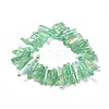 Natural Quartz Crystal Points Beads Strands G-K181-B32-2