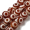 Tibetan Style dZi Beads Strands G-P526-D08-02-1