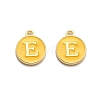 Golden Plated Alloy Enamel Charms LS-ENAM-Q437-13E-1