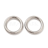Non-Tarnish 304 Stainless Steel Linking Rings X-STAS-D246-01A-04P-2