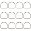304 Stainless Steel D Rings STAS-CP0001-05D-1