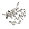100Pcs Alloy Silverware Miniature Ornaments PW-WGF7D5F-05-1