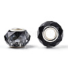 Transparent Resin European Beads RPDL-T003-08-5