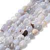 Natural Blue Lace Agate Beads Strands G-L608-A02-01B-2