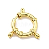 Ion Plating(IP) Stainless Steel Spring Ring Clasps X-STAS-G347-17C-G-1