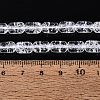 Transparent Crackle Glass Beads Strands GLAA-NH0001-04-A02-2