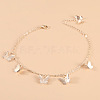 Brass Cable Chain Charm Bracelets for Women WG5EDD2-05-1