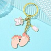 Alloy Enamel Keychain KEYC-YW00023-03-2