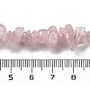 Natural Rose Quartz Beads Strands G-O049-B-36-6