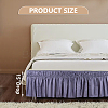 Adjustable Polyester Wrap Around Bed Skirts AJEW-WH20022-10D-02-2