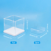 SUPERFINDINGS Transparent Acrylic & Plastic Display Box CON-FH0001-43-4
