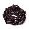 Natural Garnet Beads Strands F065-01A-5