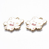Eco-Friendly Alloy Enamel Pendants ENAM-Q437-004-NR-3